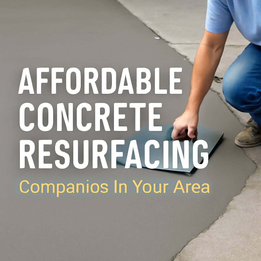 Affordable Concrete Resurfacing Companies in Your Area