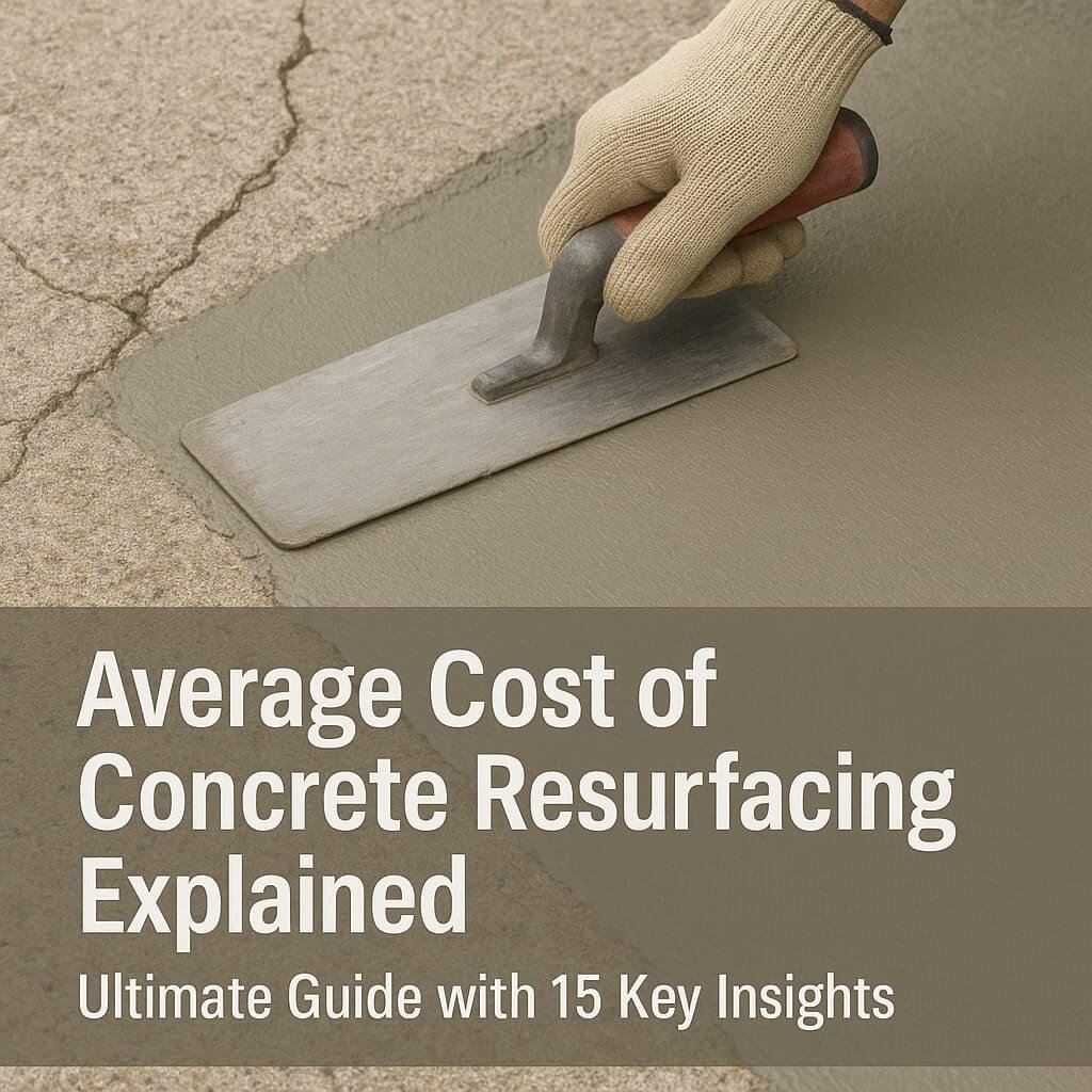 Average Cost of Concrete Resurfacing Explained