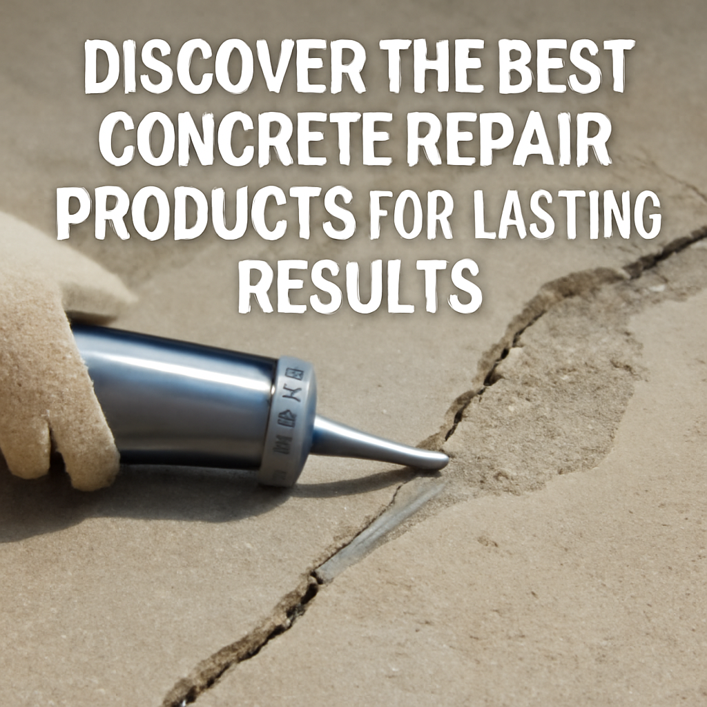 Discover the Best Concrete Repair Products for Lasting Results
