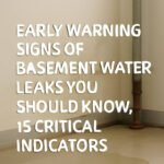 Early Warning Signs of Basement Water Leaks You Should Know