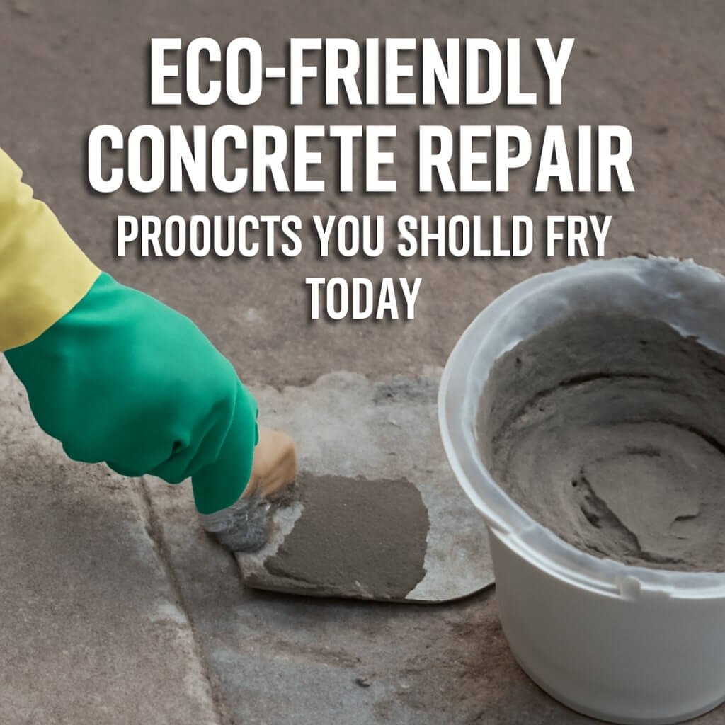 Eco-Friendly Concrete Repair Products You Should Try Today