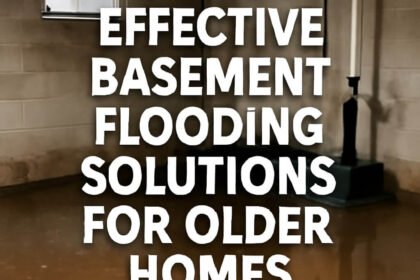 Effective Basement Flooding Solutions for Older Homes