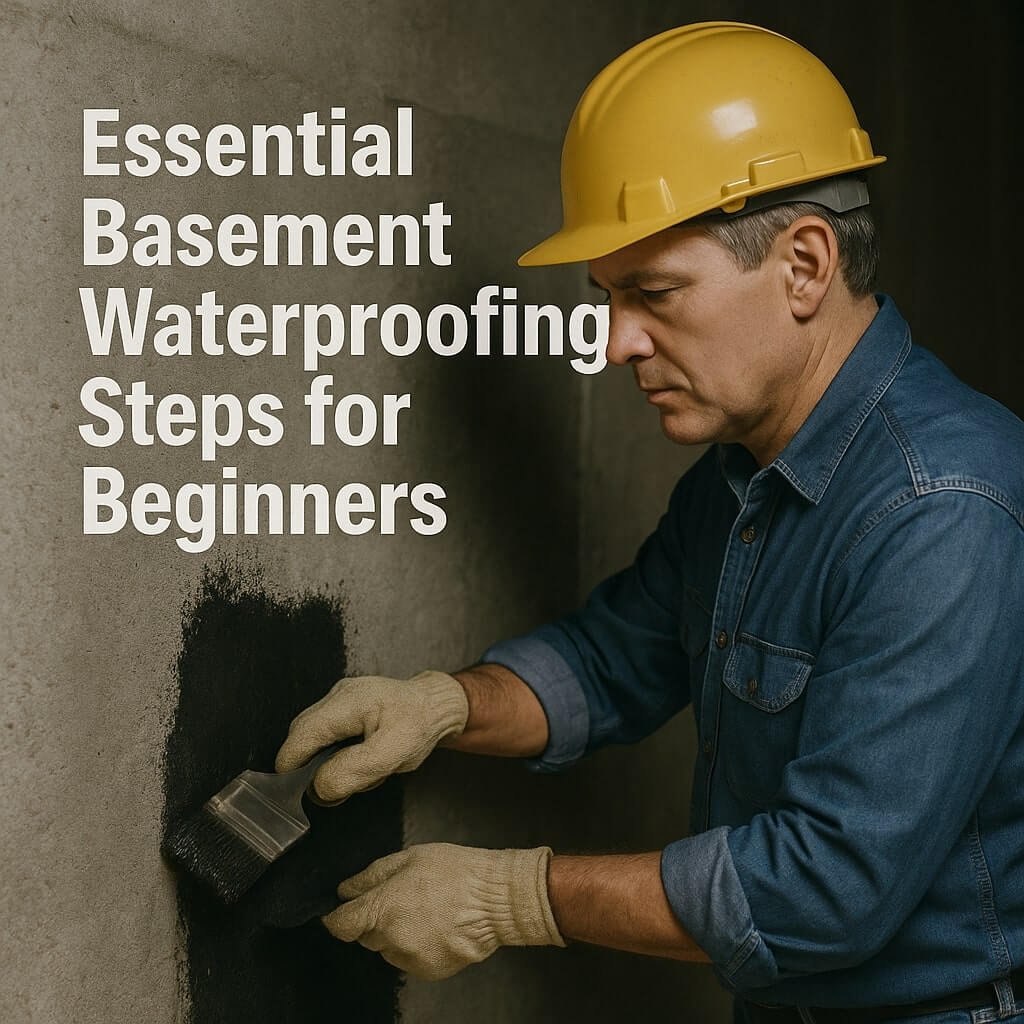 Essential Basement Waterproofing Steps for Beginners