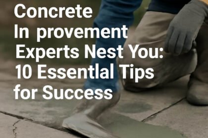 How to Hire Concrete Improvement Experts Near You