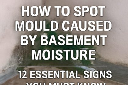 How to Spot Mould Caused by Basement Moisture