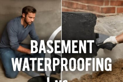 Interior vs Exterior Basement Waterproofing Explained