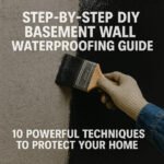 Step-by-Step DIY Basement Wall Waterproofing Guide