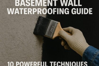 Step-by-Step DIY Basement Wall Waterproofing Guide
