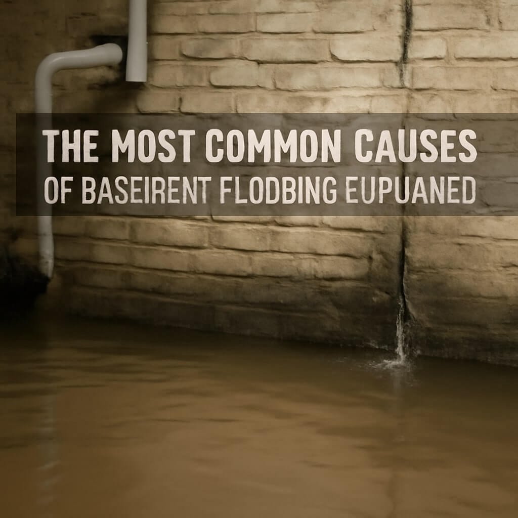 The Most Common Causes of Basement Flooding Explained