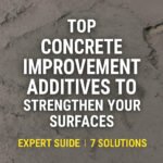 Top Concrete Improvement Additives to Strengthen Your Surfaces