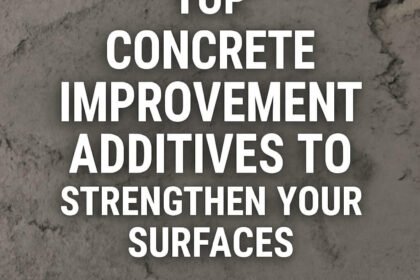 Top Concrete Improvement Additives to Strengthen Your Surfaces
