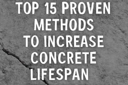 Top Methods to Increase Concrete Lifespan Effectively