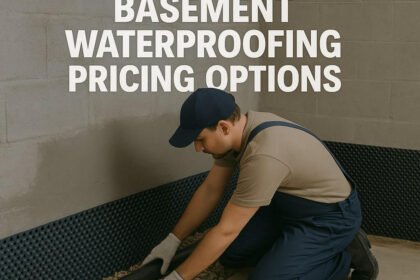 Understand Your Basement Waterproofing Pricing Options