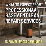 What to Expect from Professional Basement Leak Repair Services