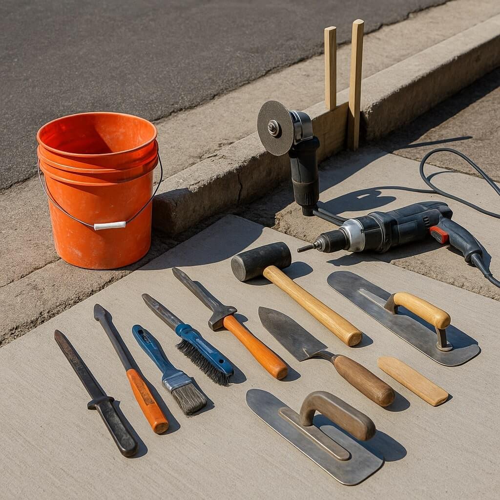 Essential Tools You Need for Easy Curb Repair