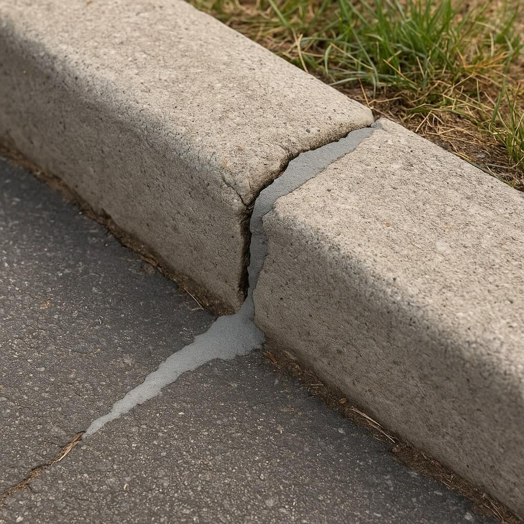 How Much Does Concrete Curb Crack Repair Cost
