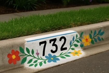 How to Use Painted Curb Designs to Beautify Your Home