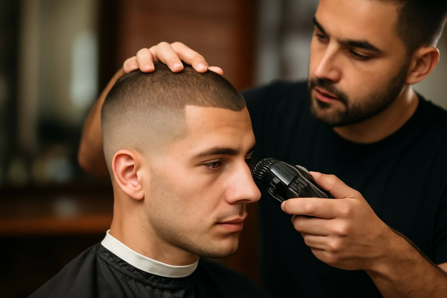Buzz Cut Low Fade