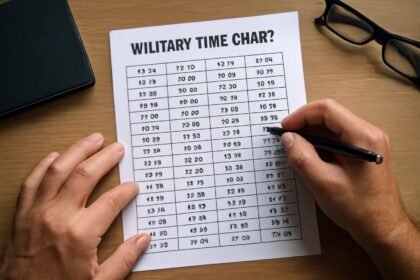 Military Time Chart